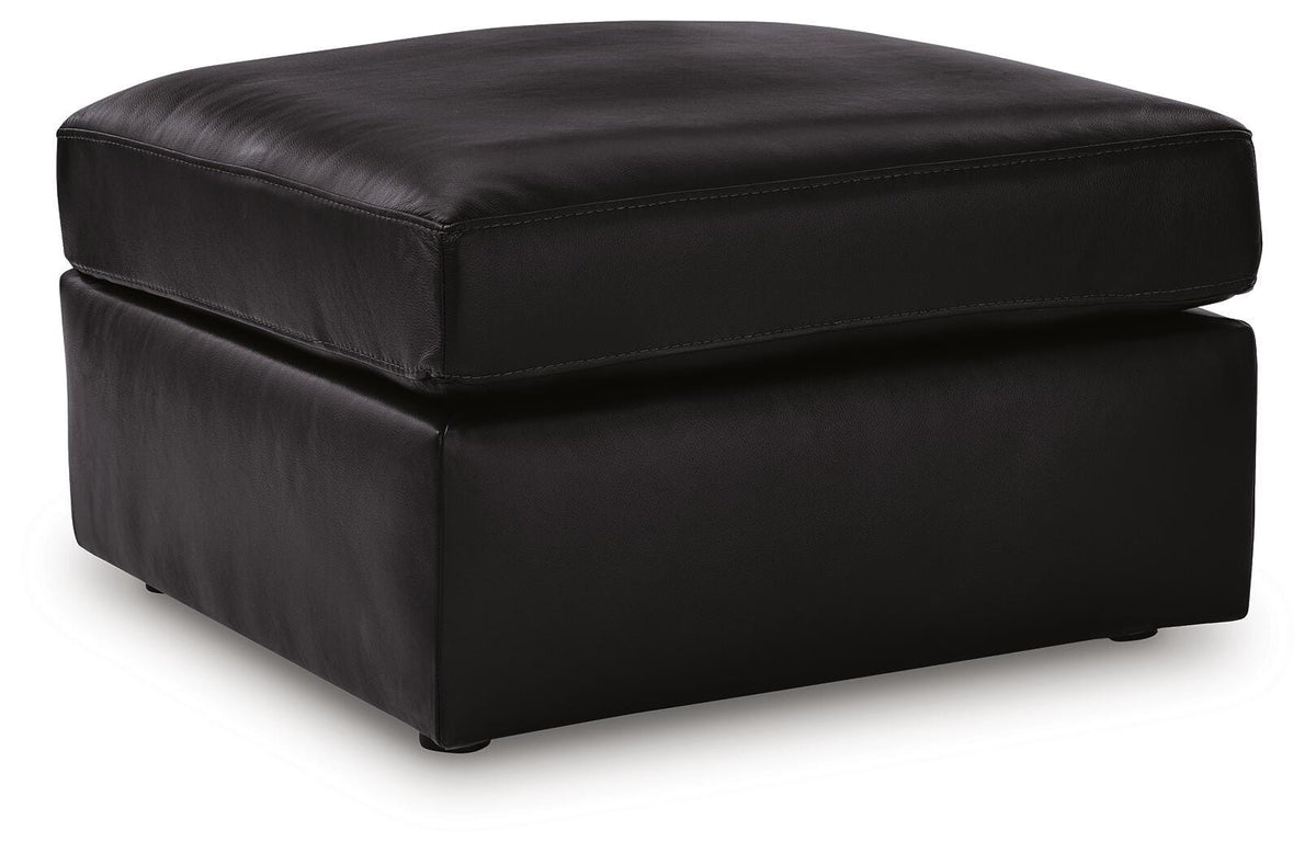Modmax II Oversized Accent Ottoman Leather