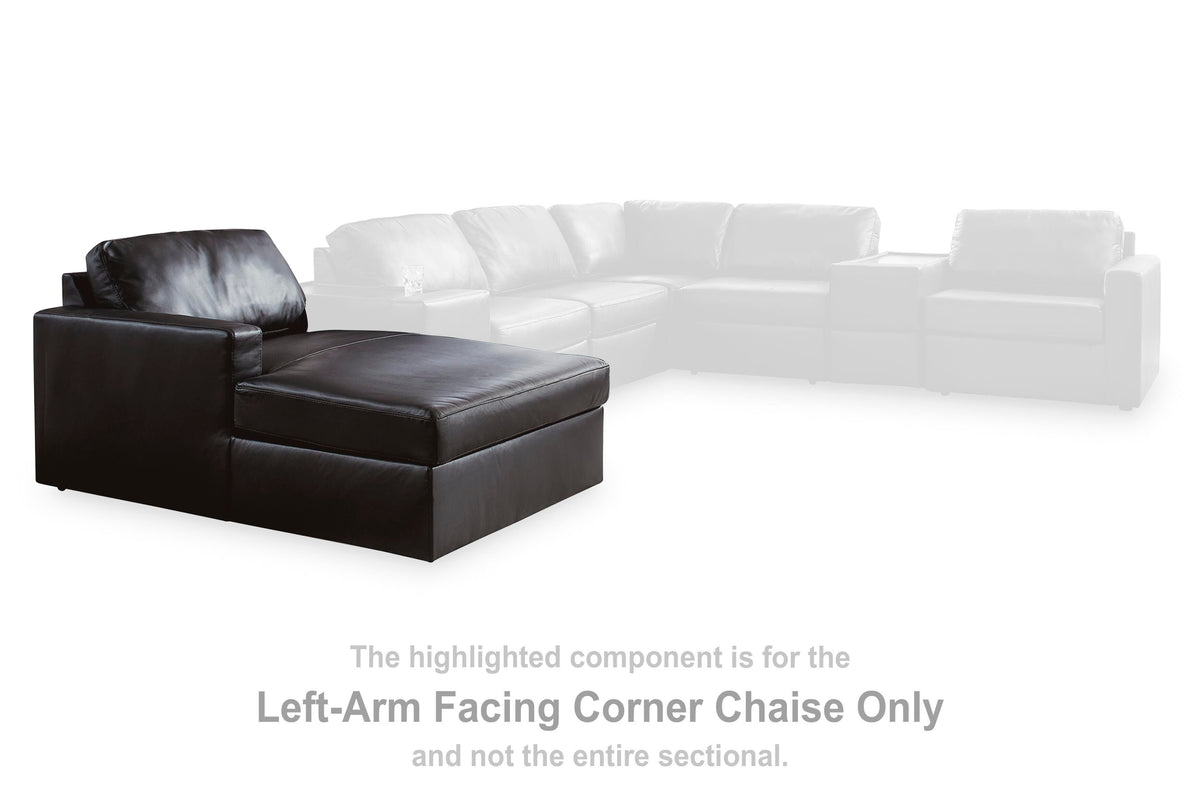 Modmax II LAF Corner Chaise Leather