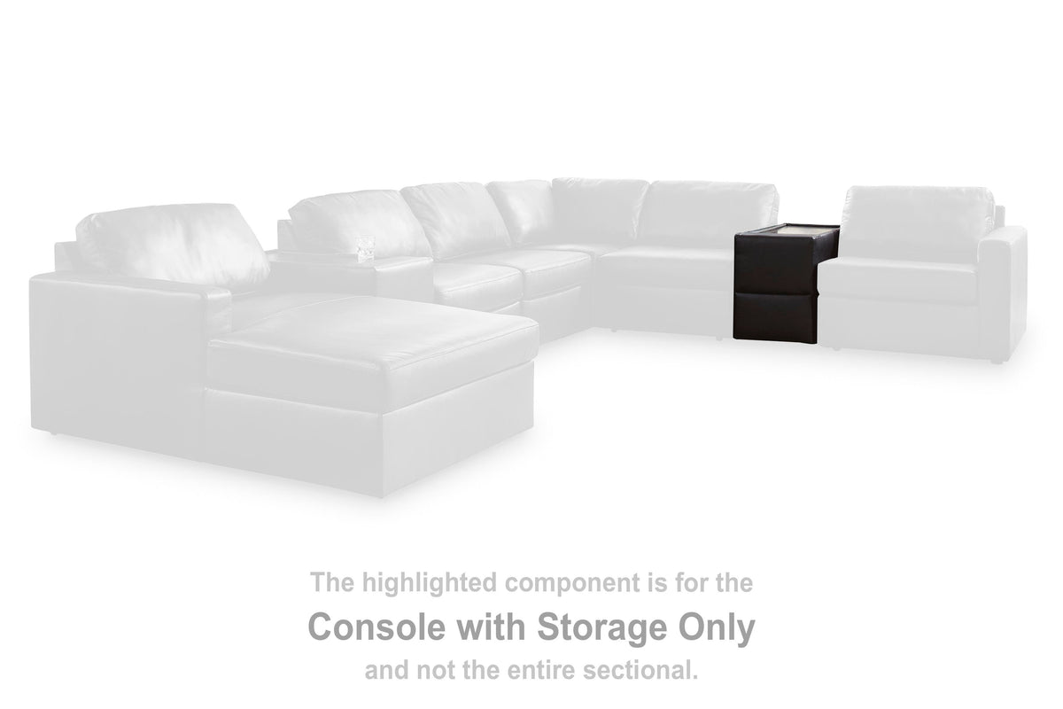Modmax II Console with Storage Leather