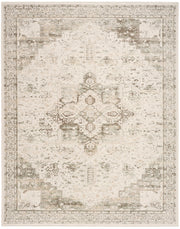Soft Mist SMI03 Ivory Light Grey Rug - Rectangle