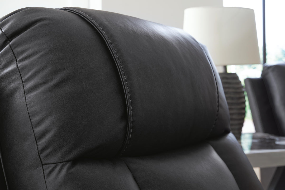 Mackmenville Reclining Sofa Faux Leather