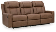 Mackmenville Reclining Sofa Faux Leather