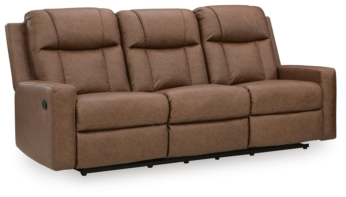 Mackmenville Reclining Sofa Faux Leather