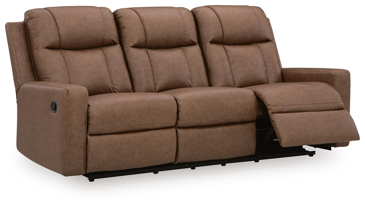 Mackmenville Reclining Sofa Faux Leather