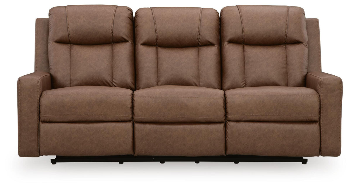 Mackmenville Reclining Sofa Faux Leather