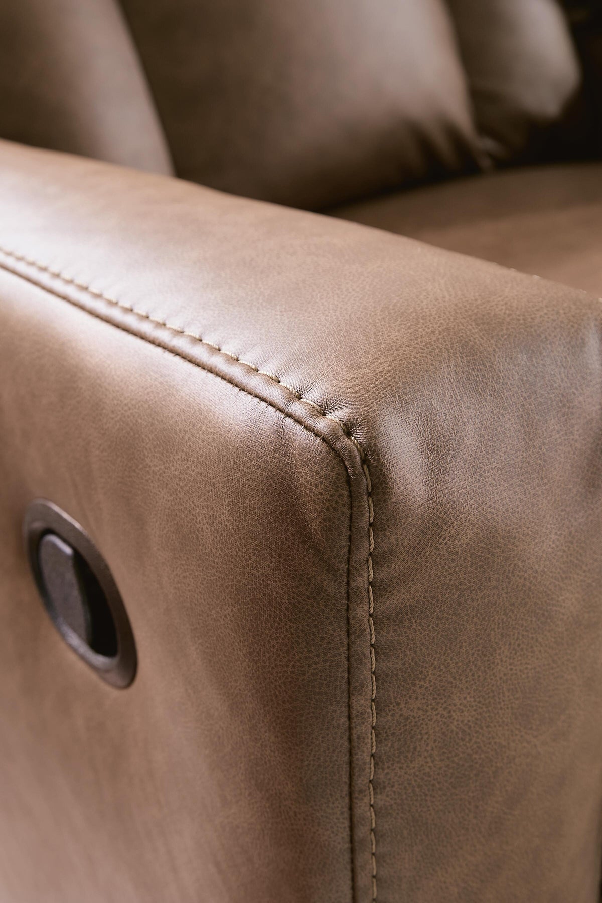 Mackmenville Reclining Sofa Faux Leather