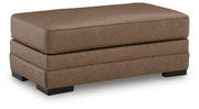 VillaCourt Ottoman Faux Leather
