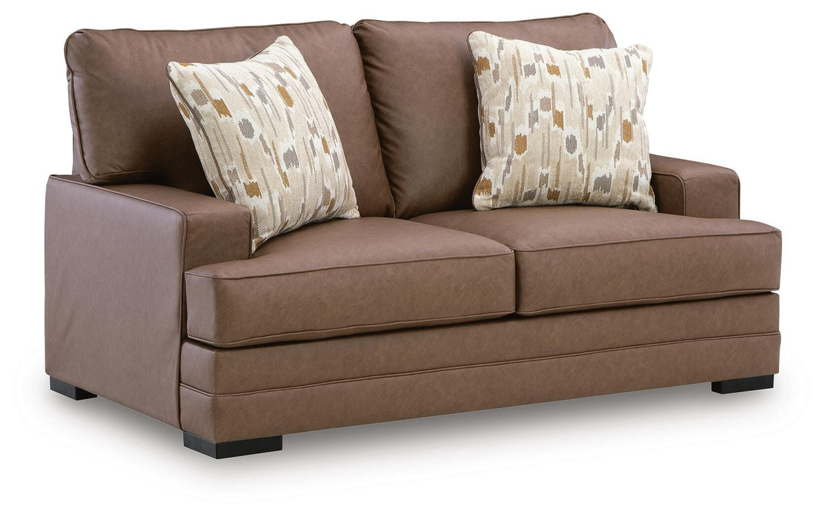 VillaCourt Loveseat Faux Leather