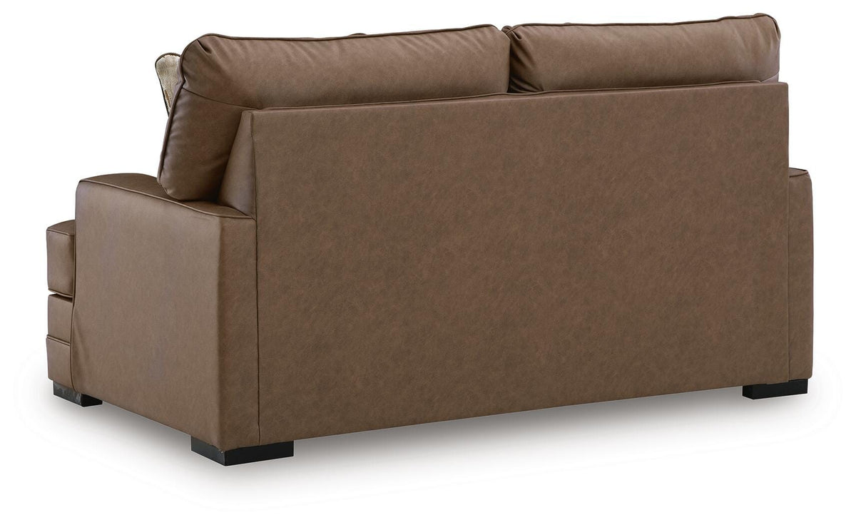 VillaCourt Loveseat Faux Leather