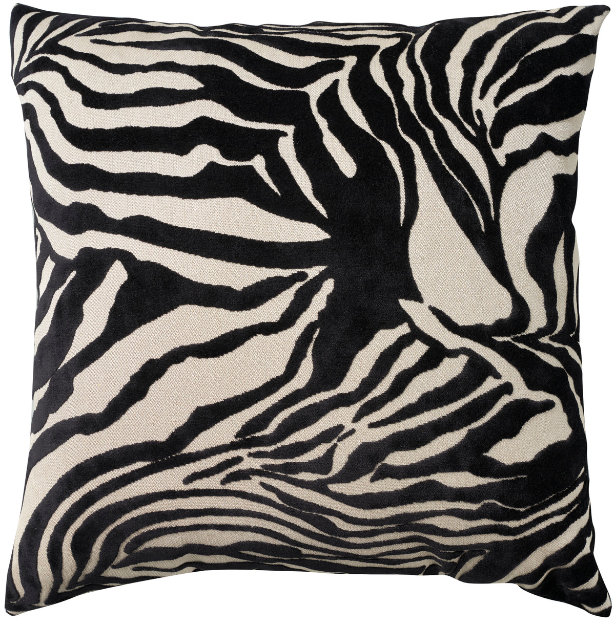 Sofia L3028 Black 18" x 18" Throw Pillows