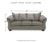 Darcy Sofa Microfiber