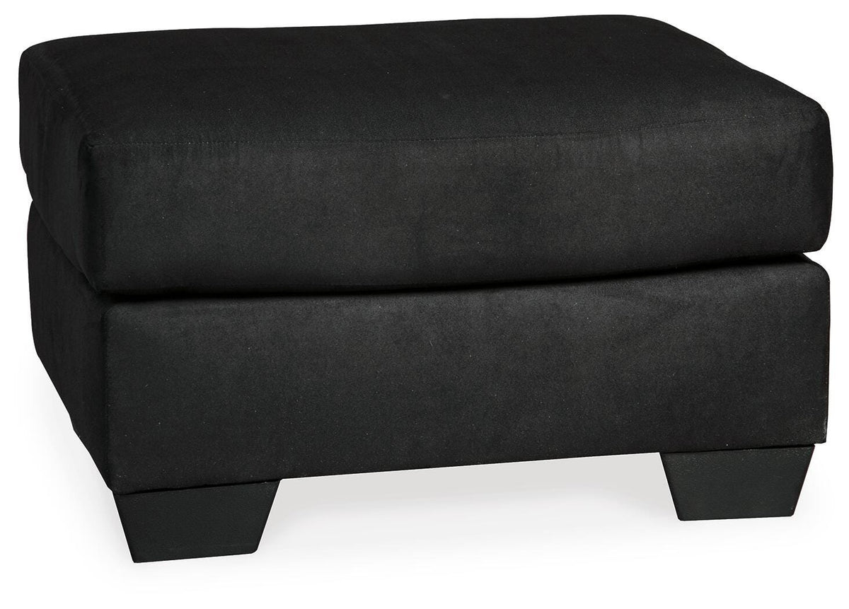 Darcy Ottoman Microfiber