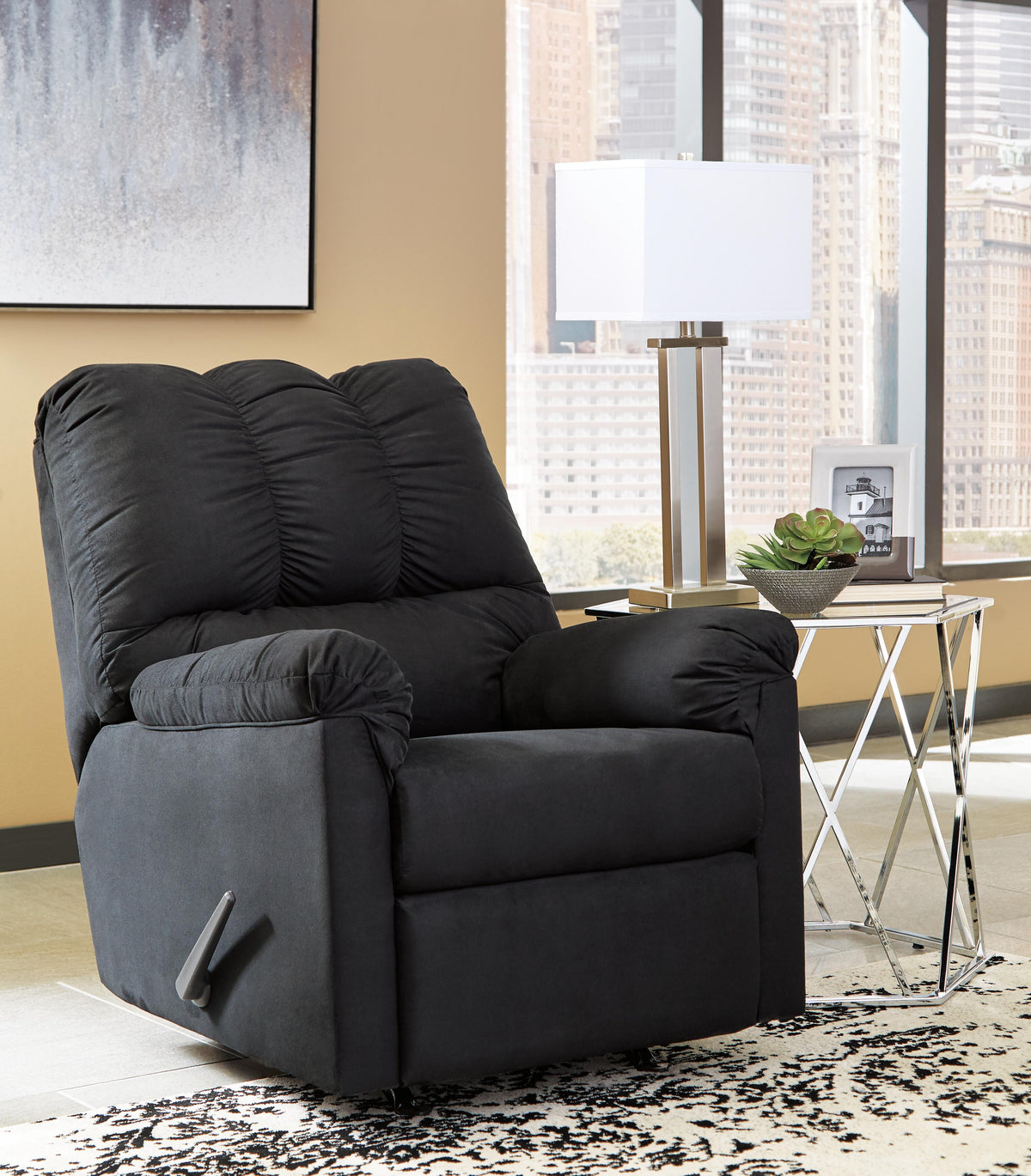 Darcy Rocker Recliner Microfiber