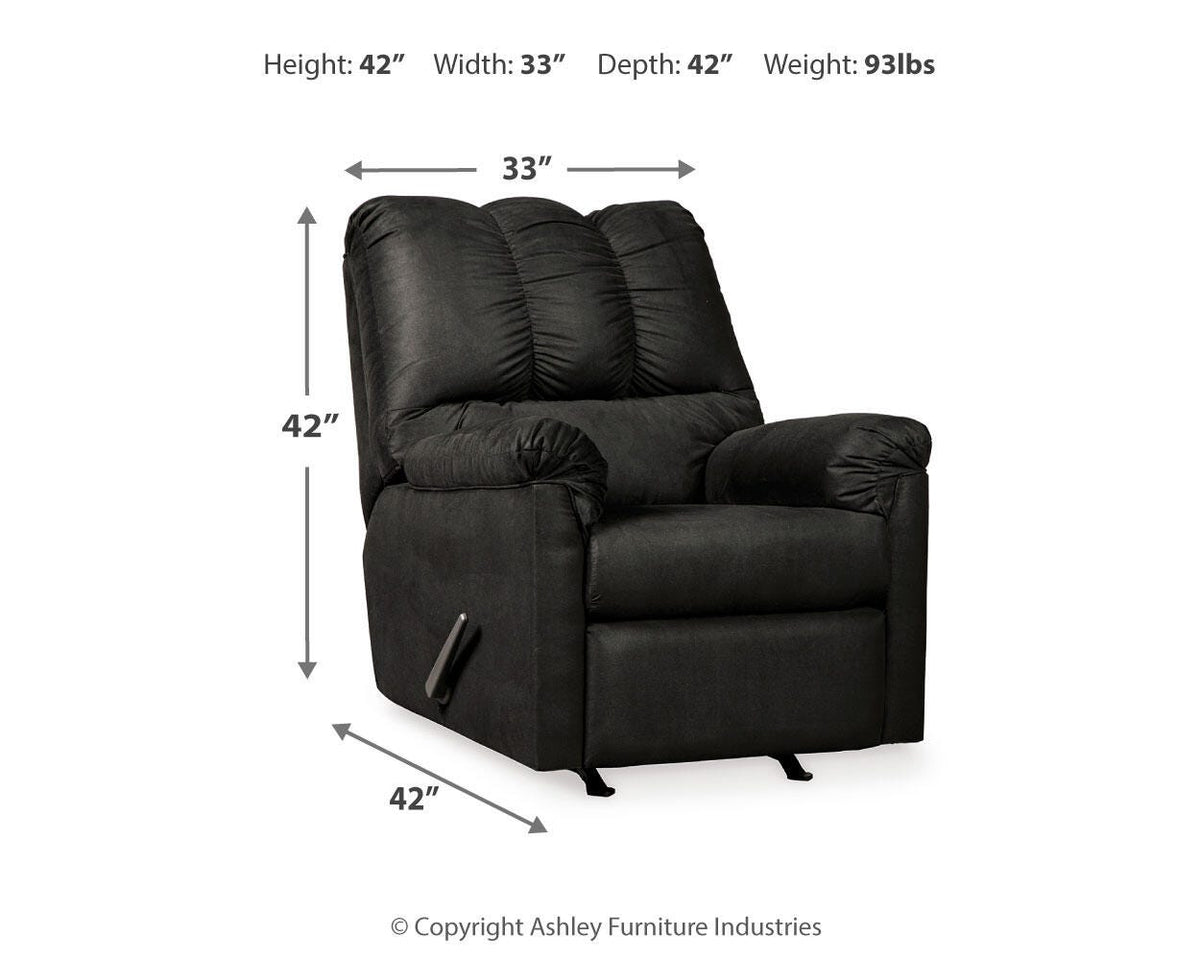 Darcy Rocker Recliner Microfiber