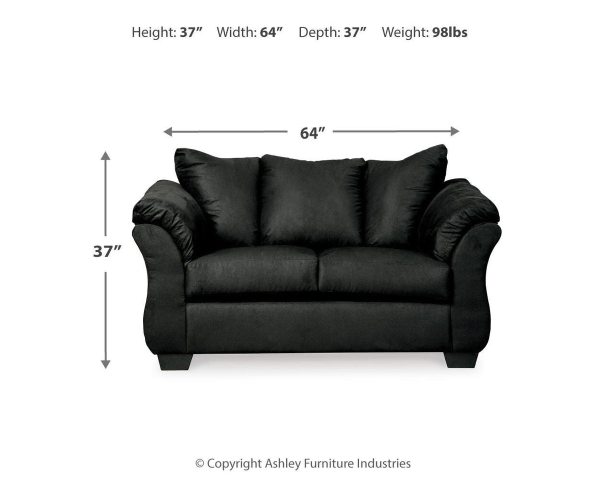 Darcy Loveseat Microfiber