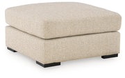 Laurelgrove Oversized Accent Ottoman Next-Gen Nuvella™ Performance Fabric Chenille