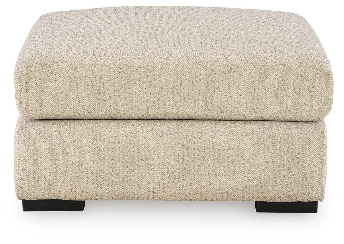 Laurelgrove Oversized Accent Ottoman Next-Gen Nuvella™ Performance Fabric Chenille