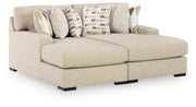 Laurelgrove Super Chaise Next-Gen Nuvella™ Performance Fabric Chenille