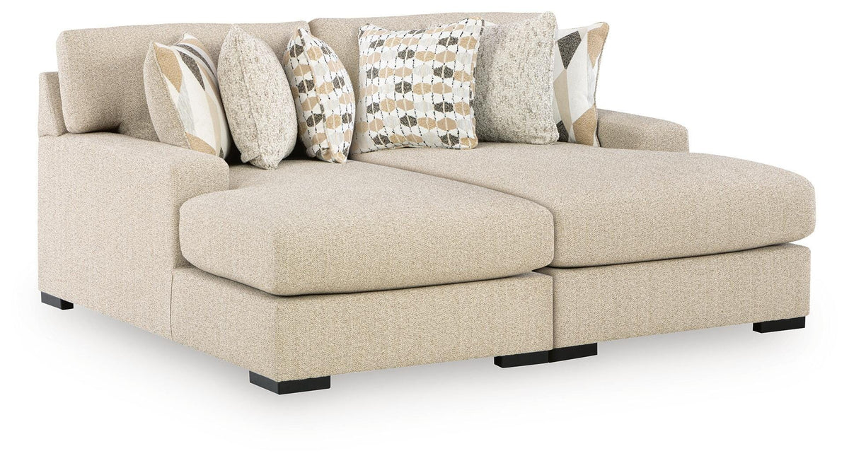 Laurelgrove Super Chaise Next-Gen Nuvella™ Performance Fabric Chenille