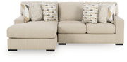 Laurelgrove 2-Piece Sectional Sofa Chaise Next-Gen Nuvella™ Performance Fabric Chenille