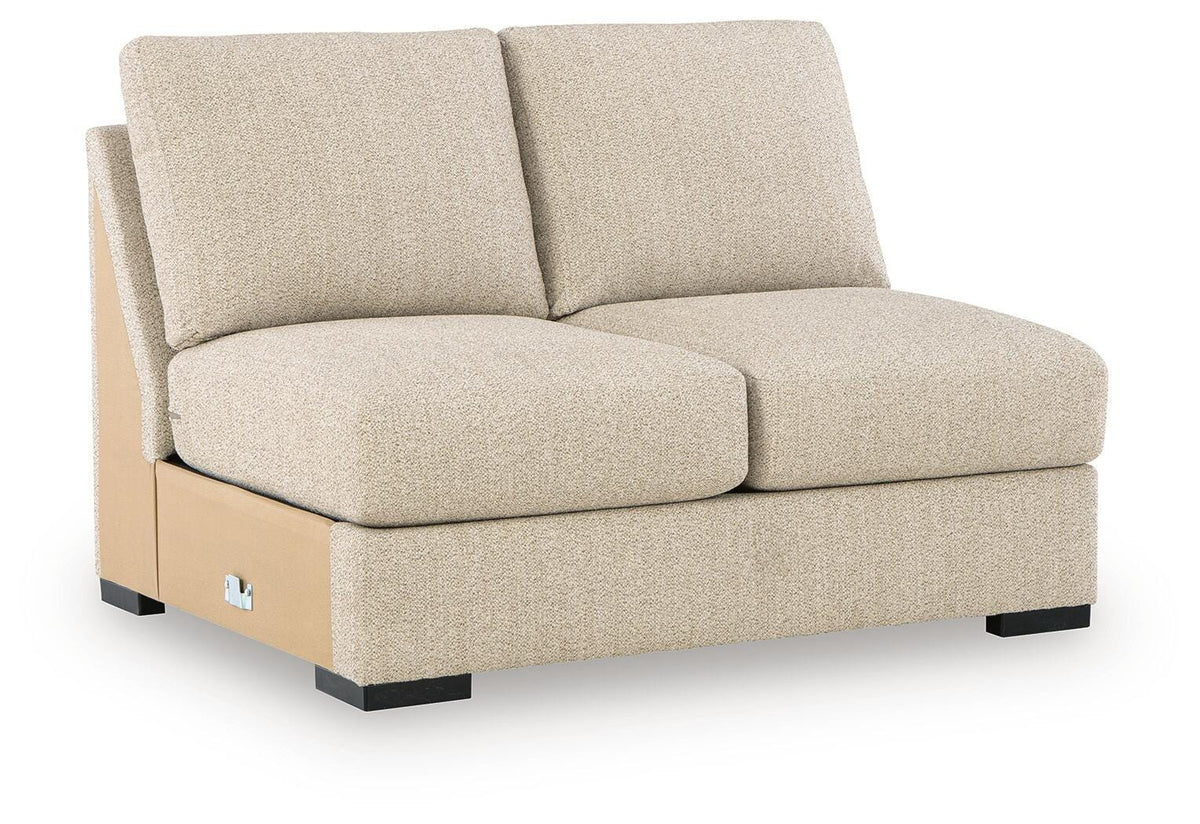 Laurelgrove Armless Loveseat Next-Gen Nuvella™ Performance Fabric Chenille