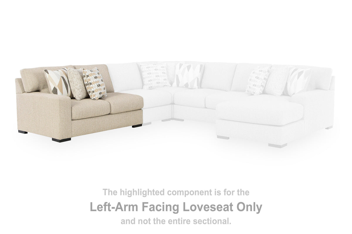 Laurelgrove LAF Loveseat Next-Gen Nuvella™ Performance Fabric Chenille