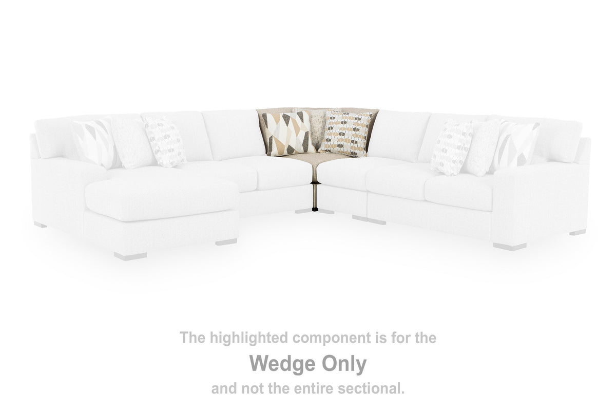 Laurelgrove Wedge Next-Gen Nuvella™ Performance Fabric Chenille