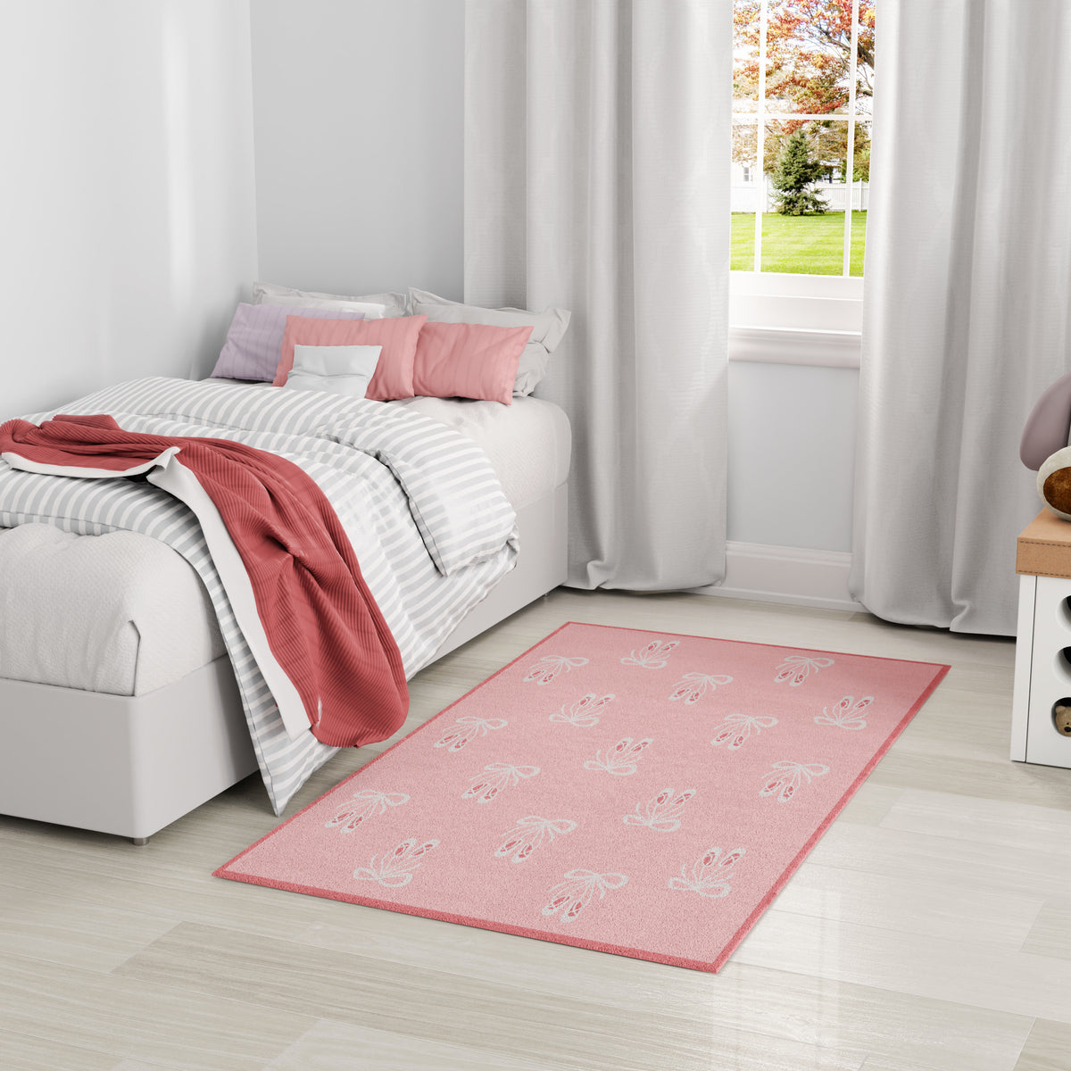 Imagination IMA14 Pink Rug - room scene