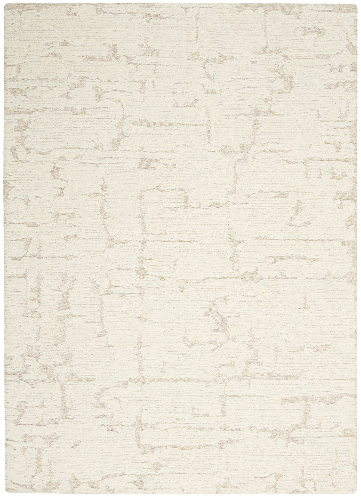 CK009 Sculptural SCL01 Ivory Rug - Rectangle