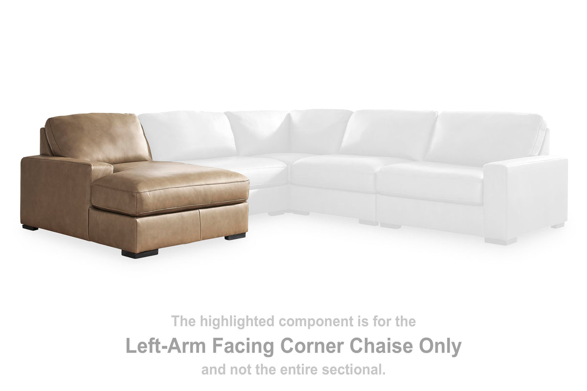 Veronella LAF Corner Chaise Leather