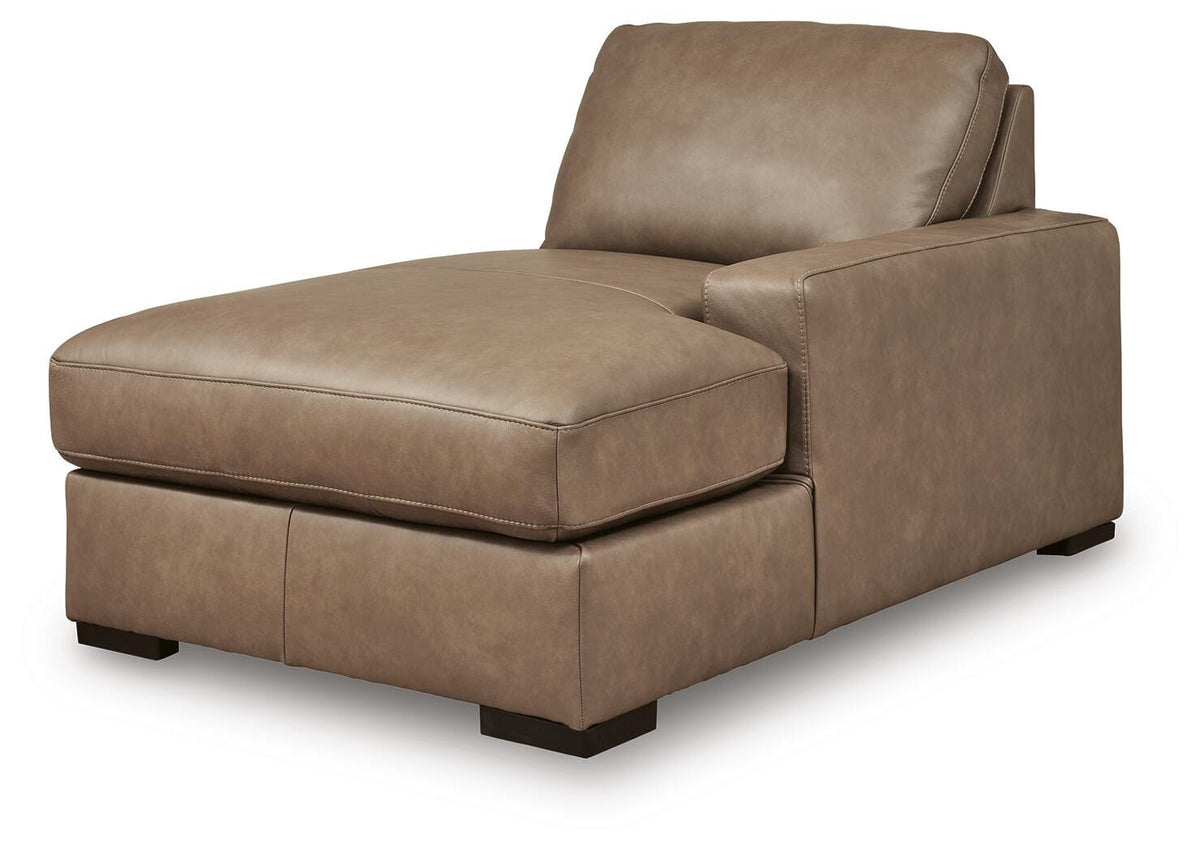 Veronella RAF Corner Chaise Leather