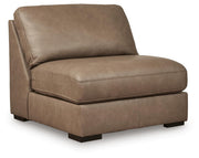Veronella Armless Chair Leather