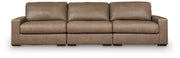 Veronella 3-Piece Sectional Sofa Leather