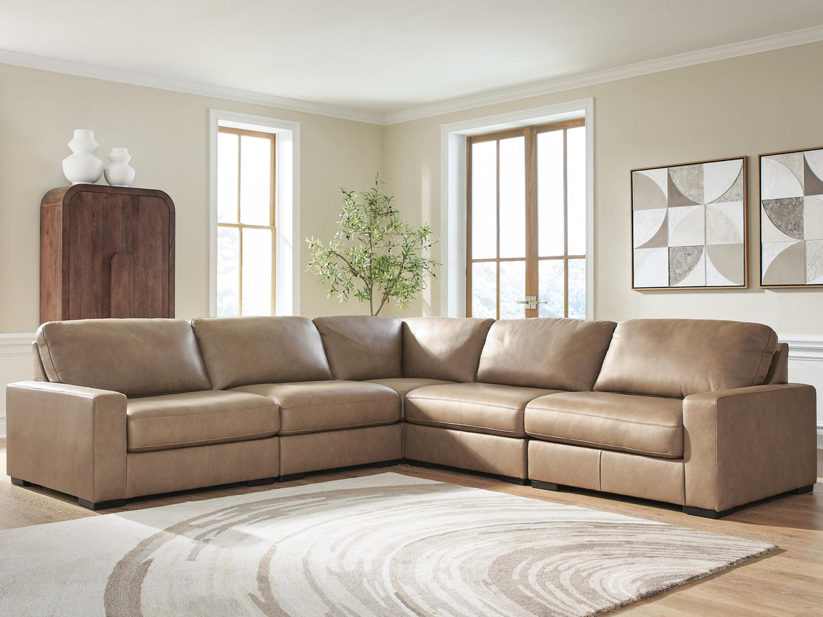Veronella 5-Piece Sectional Leather