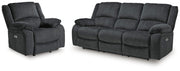 Draycoll Power Reclining Sofa and Power Recliner