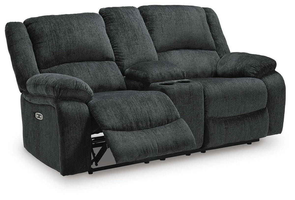 Draycoll 2 Power Reclining Loveseats and Recliner