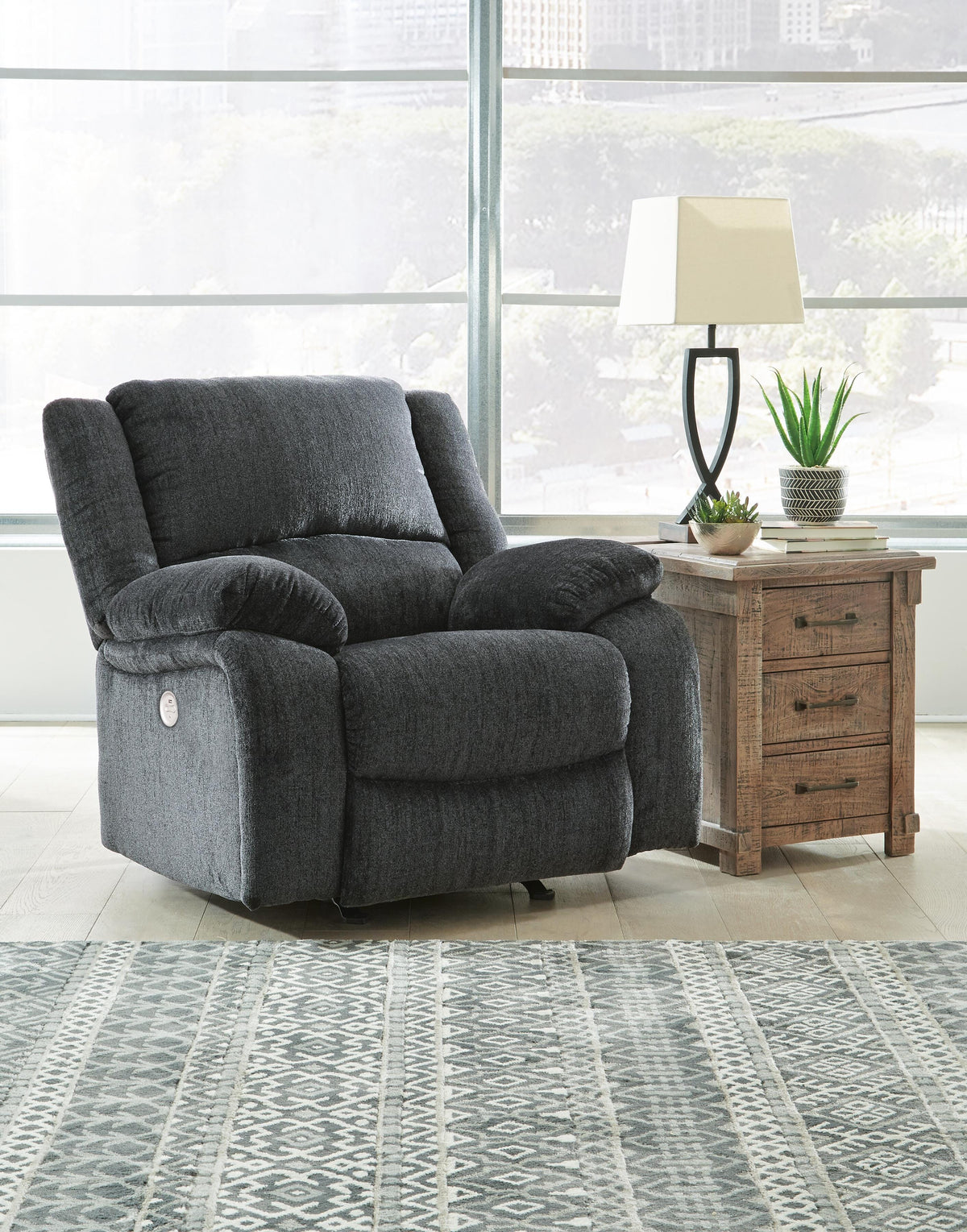 Draycoll Power Reclining Sofa and Power Recliner
