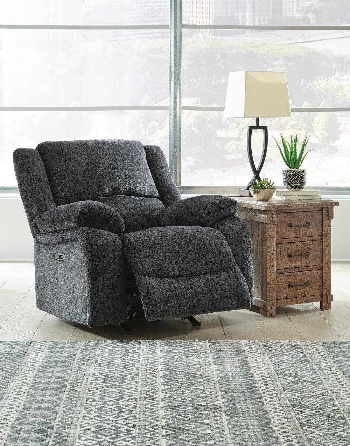 Draycoll Power Reclining Sofa and 2 Power Recliners