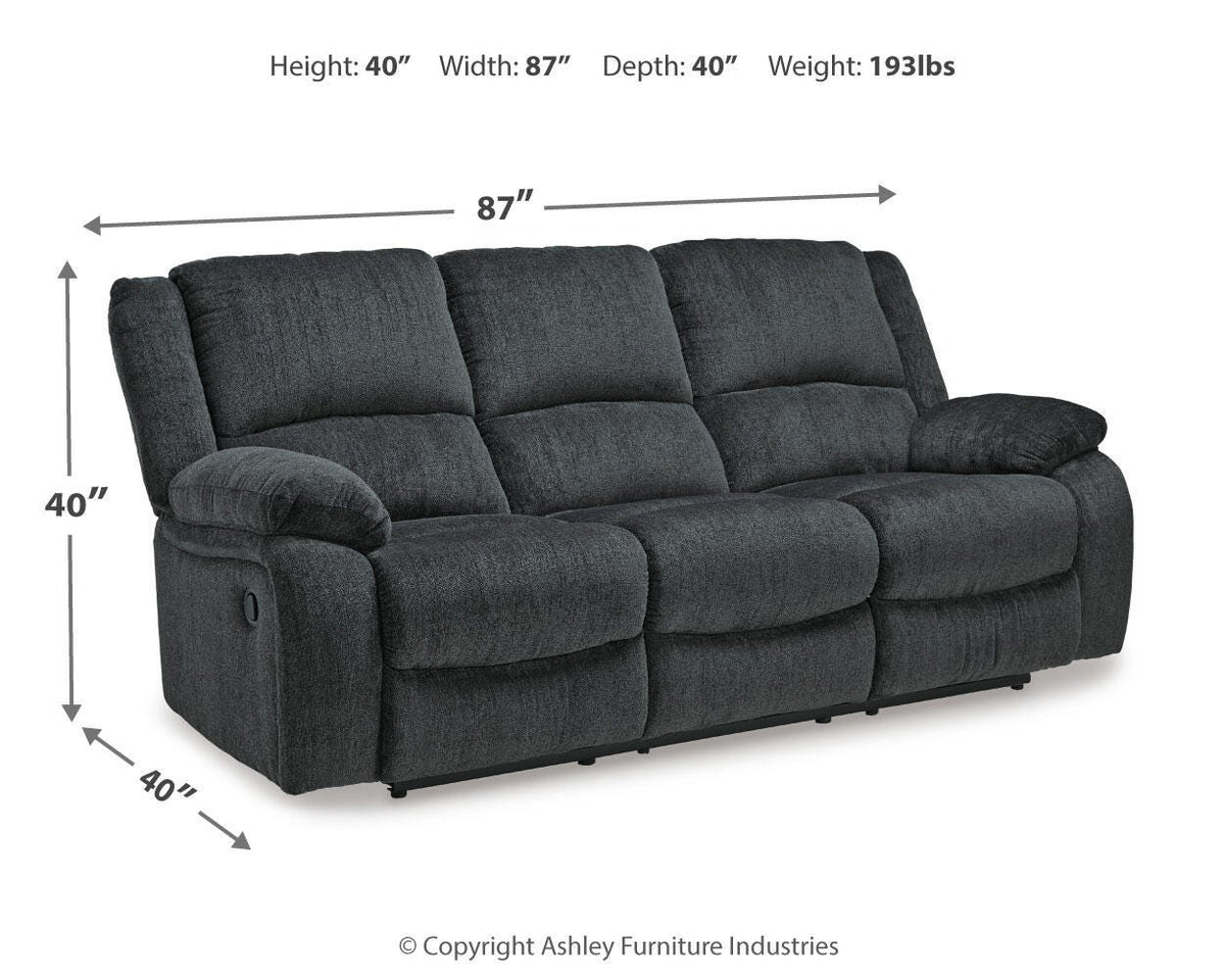 Draycoll Reclining Sofa Chenille