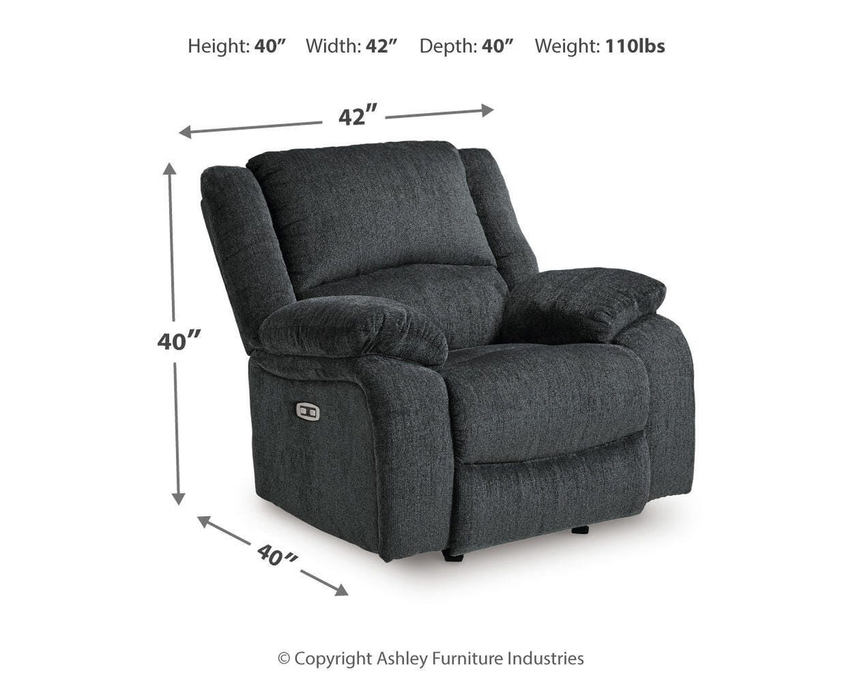 Draycoll Power Rocker Recliner Chenille