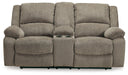 Draycoll Reclining Loveseat with Console image