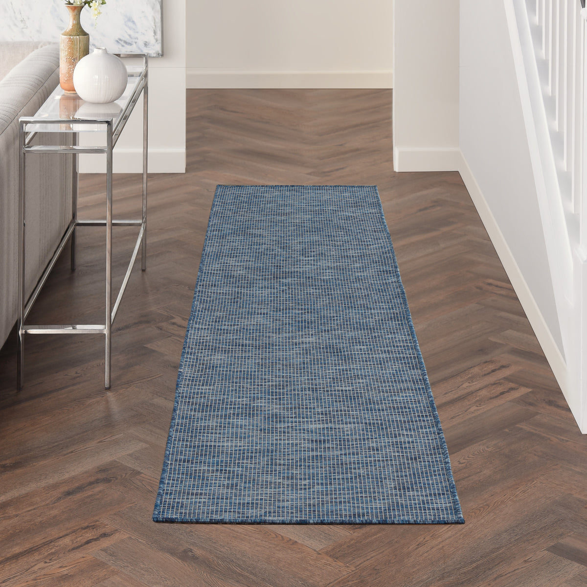 Positano POS01 Navy Blue Rug - room scene