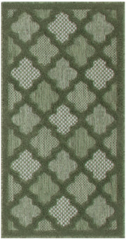 Easy Care NES01 Green Rug - Rectangle