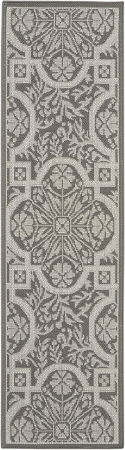 Aruba ARB02 Ivory Grey Rug - Runner
