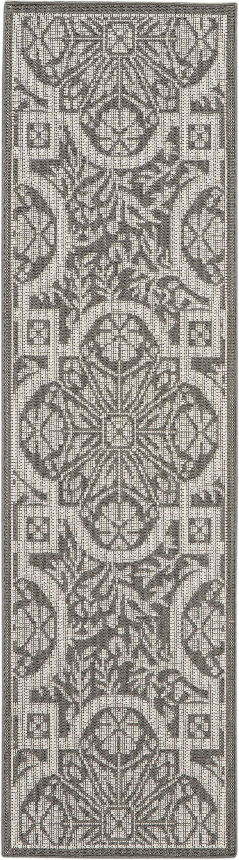 Aruba ARB02 Ivory Grey Rug - Runner