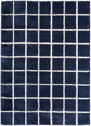 West End Ave WTE01 Navy Ivory Rug - Rectangle