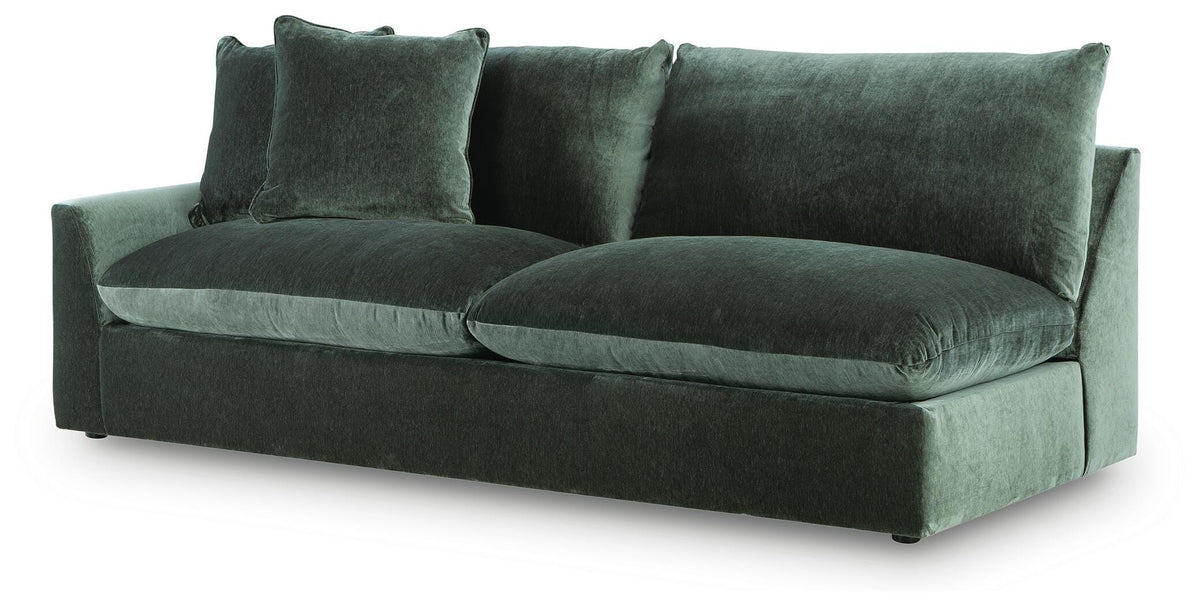 Carriage View LAF Sofa Velvet