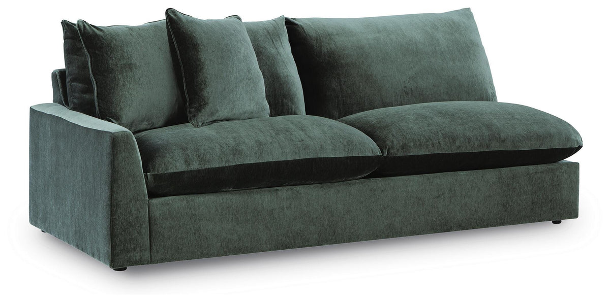Carriage View LAF Sofa Velvet