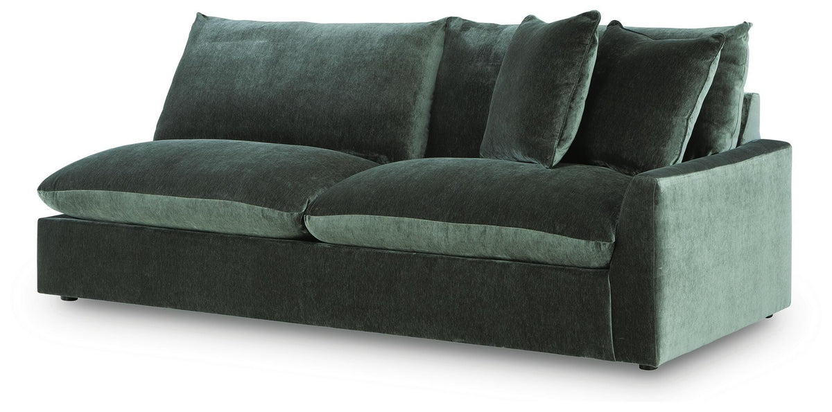 Carriage View RAF Sofa Velvet