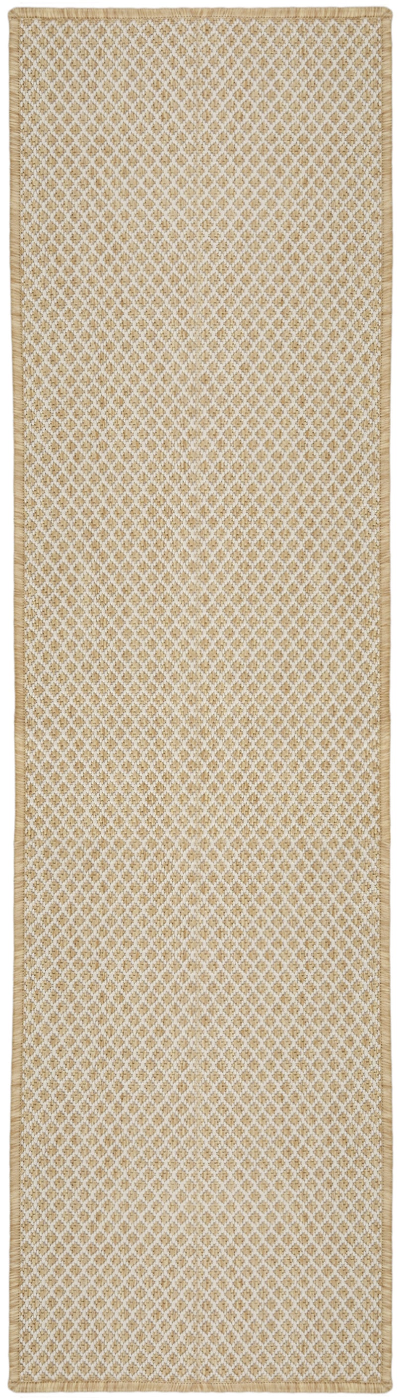 Courtyard COU01 Natural Rug - Runner